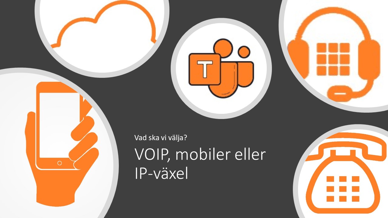 VOIP, mobiler eller IP-växel